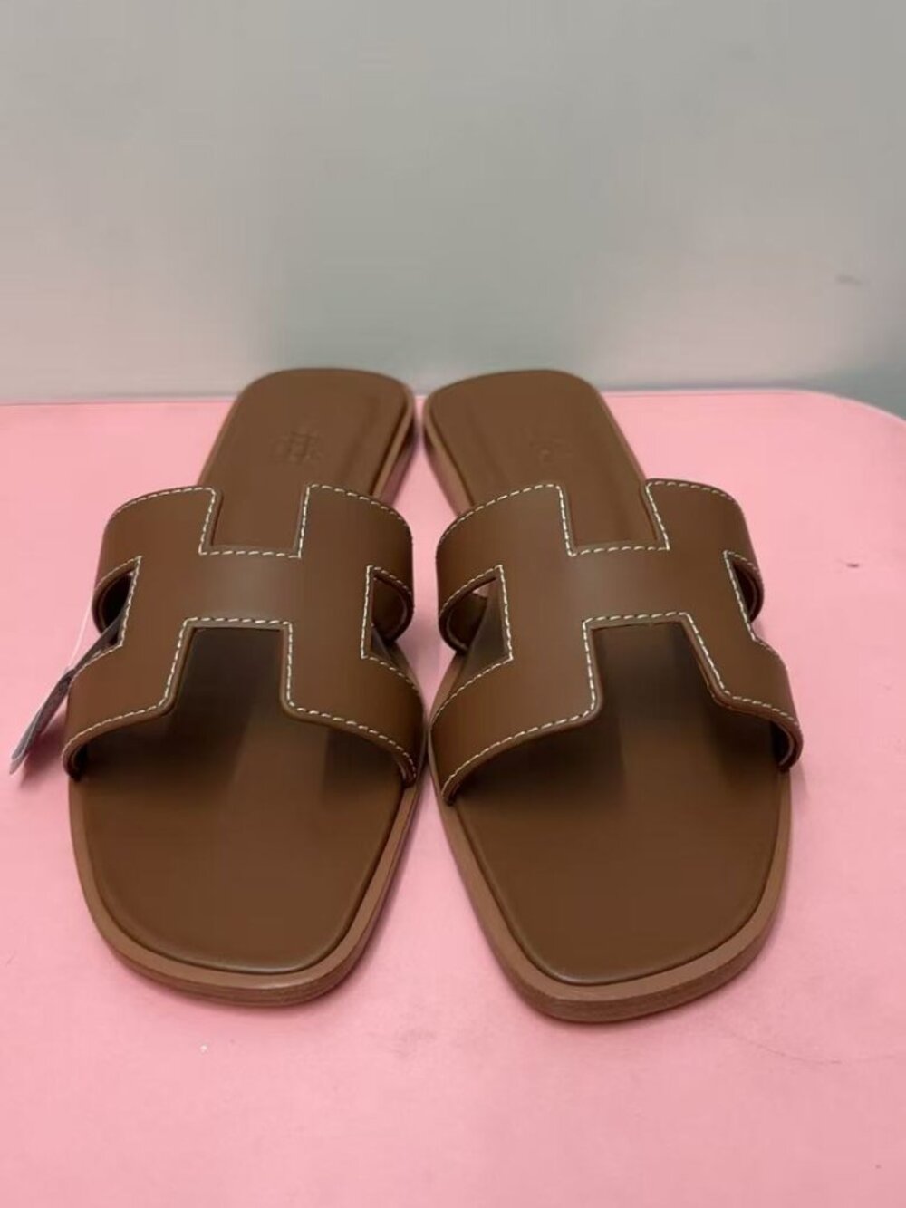 Hermes Brown Sandals